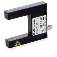 Capteur photoélectrique à barrière lumineuse laser Di-Soric OGUL031G3-T3, IP67, 10-30 V CC, connecteur M8, fabriqué en Allemagne