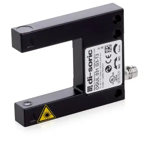 Sensor Fotoeléctrico de Barrera de Luz Láser Di-Soric OGUL031G3-T3, IP67, 10-30 V CC, Conector M8, Hecho en Alemania - Product Image 1