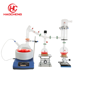 معدات مختبر الولايات المتحدة الأمريكية 2L 5L 10L 20L سعر عدة تقطير مسار قصير جزيئي مع مبرد ومضخة تفريغ - Product Image 3