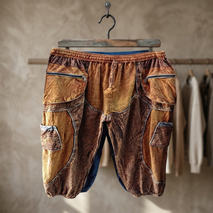Pantalones Harem de Algodón Estilo Aladdin para Mujer, Pantalones Boho Elegantes con Bolsillos, Ropa Hippie para Mujer - Product Image 3