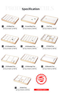 Vassoi Espositivi Personalizzati per Confezioni di Gioielli, Vassoio Organizzatore per Esposizione Gioielli - Product Image 6