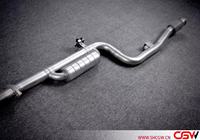 Tuyau d'échappement Catback en acier inoxydable pour BENZ W213 E200L E300L 3.0T 2016-2018