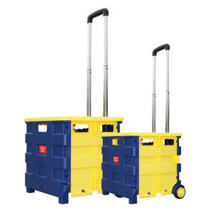 Portable pliant chariot boîte <span class=keywords><strong>de</strong></span> <span class=keywords><strong>rangement</strong></span> coffre <span class=keywords><strong>de</strong></span> voiture stockage boîte <span class=keywords><strong>de</strong></span> tri supermarché Portable panier <span class=keywords><strong>sur</strong></span> roues - Product Image 6