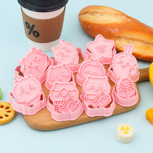 Nouveau moule à biscuits en PLA personnalisable en 3D, simulation de dessin animé, <span class=keywords><strong>petit</strong></span> huit Usagi Gikai Wa Kawaii, outil de découpe à pression pour la pâtisserie - Product Image 6