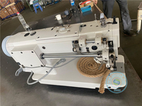 Machine à coudre industrielle zigzag à entraînement direct par ordinateur, synchronisation automatique, robuste, électronique