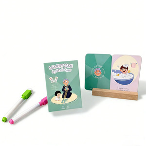 Mazzo di Carte in Materiale Cartaceo Durevole in Scatola Magnetica, Carte Flash Personalizzate OEM Stampate per l'Apprendimento Educativo dei Bambini - Product Image 2