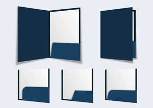 Eco-Friendly Recycled Paper Sustainable Custom <b>Folders</b> With Logo | Low Moq <b>for</b> Green Businesses - Product Image 2