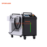 Machine de nettoyage au laser 1000 W pour l'acier, le bois, la brique, machine de nettoyage au laser pour enlever la peinture