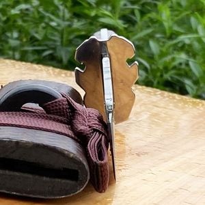 Chastener Tactical <b>Pocket</b> Knife High Quality Damascus Steel Blade Customizable OEM Wood Scabbard DIY Grade <b>Plastic</b> - Product Image 3