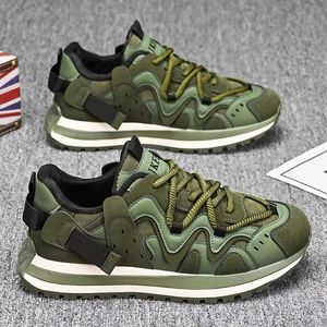 Chaussures de course légères et respirantes pour hommes, nouvelle tendance, semelle antidérapante souple, design imperméable, style marche. - Product Image 5