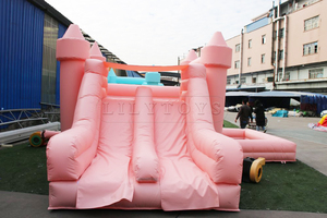 Château gonflable en tissu PVC Lilytoys pour enfants, trampoline de mariage, toboggan - Product Image 5