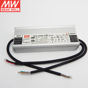 Meanwell HLG-320H-24B 320W 24V điện áp không đổi + liên tục hiện tại dẫn lái xe IP67 có nghĩa là cũng dẫn trình điều khiển ánh sáng Bảo hành 7 năm - Product Image 1
