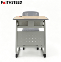 Ensemble Table et Chaise en Bois Économique pour Enfants et Étudiants – Solution Scolaire Tout-en-un pour la Lecture
