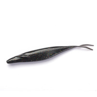 6 adet/torba 12.7cm 9.6g 5 inç PVC Çatal Kuyruklu Batar Tip Yapay Zoom Kanatlı Balık Yemi (Pike, Levrek, Bas Balıkları için)