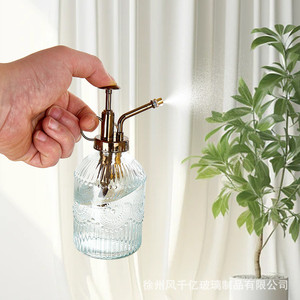 Bottiglie di Vetro Trasparente con Girasoli in Rilievo Stile Retrò per Vendita all'Ingrosso - Product Image 4