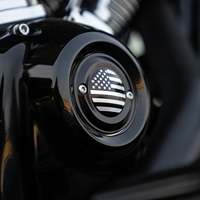 Cache-culbuteurs Star Stripe pour modèles Harley M8 Softail Touring