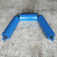 Rouleau de guidage industriel à prix d'usine, marque JUXIN, roulement à billes à gorge profonde, jante en acier pour la manutention de matériaux en vrac