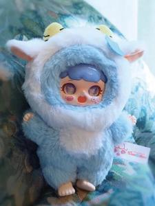 Bolso travieso genuino Serie de felpa de animales de primera generación Lindo regalo pequeño Frozen Girl Doll Colgante Caja ciega MAN CHAO Escala 1/12 - Product Image 3