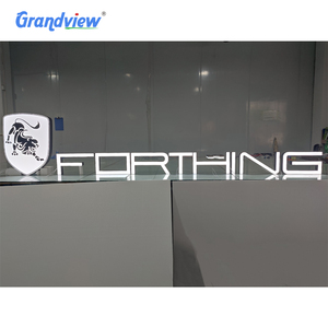 Tùy chỉnh 3D LED kênh chữ ký, khung nhôm, chiếu sáng cho ngoài trời kinh doanh & cửa hàng - Product Image 2