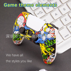 เคสซิลิโคนป้องกันคอนโทรลเลอร์ PS5 ลายพรางพิมพ์ลายน้ำ สำหรับจอยเกม PS5 - Product Image 3
