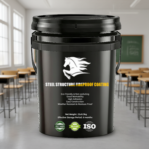 <span class=keywords><strong>Peinture</strong></span> ignifuge <span class=keywords><strong>intumescente</strong></span> pour bâtiments en structure métallique résistante au feu - Product Image 1
