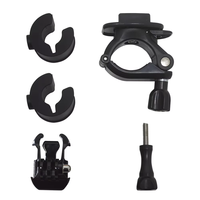 Support de caméra d'action pour guidon de vélo, pince de fixation rapide sans outil pour cyclisme, ski, moto
