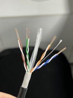 Câble Ethernet de Réseau LAN Cat5e Cat6 Cat6a CMP UTP FTP Homologué Plenum