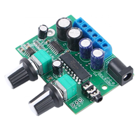 CKXIC Module de carte d'amplificateur de puissance numérique 2.1 canaux haute puissance pour subwoofer, DIY, pour boîtier audio vintage, produit audio 12V 6W 2 + 25W