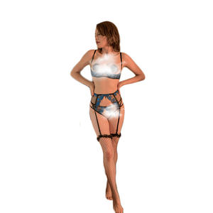 Nouvel ensemble d'été deux pièces : soutien-gorge d'allaitement en dentelle avec trois armatures, <span class=keywords><strong>lingerie</strong></span> de maternité, vente en gros ODM - Product Image 5