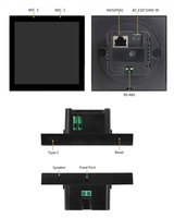 Mini PC 4 pouces TFT Android Linux système RJ45 POE tablette intelligente POE Smart Home contrôle écran tactile