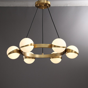 <span class=keywords><strong>Lampadario</strong></span> a Sfera Magica Nordico di Lusso Leggero, Lampada a Sospensione Artistica Creativa per Soggiorno, Sala da Pranzo e Camera da Letto - Product Image 1