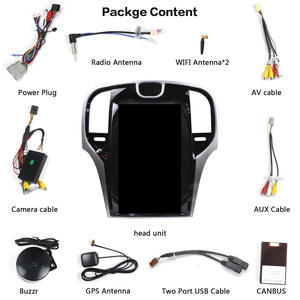 13.3 "Android 13 Tesla écran GPS Navi pour <span class=keywords><strong>Chrysler</strong></span> <span class=keywords><strong>300C</strong></span> 2012 - <span class=keywords><strong>2019</strong></span> lecteur de Radio multimédia de voiture unité principale Carplay - Product Image 4