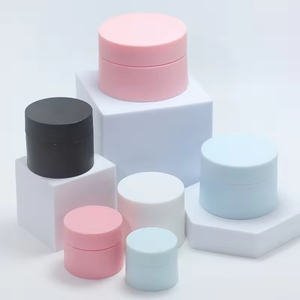 กระปุกครีมพลาสติก PP แบบสองชั้น สีขาว ชมพู ฟ้า สำหรับเครื่องสำอาง โลชั่นทาหน้าและผิวกาย ขนาด 5 กรัม 10 กรัม 15 กรัม 30 กรัม 50 กรัม 100 กรัม 150 กรัม  แบบหรูหรา - Product Image 2
