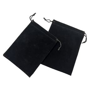 Pochette en velours noir personnalisée pour appareil photo, petite pochette écologique pour parfum, sac à cordon pour cosmétiques - Product Image 5