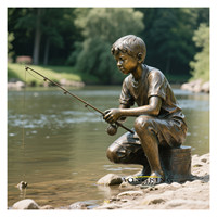 Sculpture manquante personnalisée grandeur nature Bronze Art abstrait Statue perdue disparaissant homme extérieur Bronze voyageur Sculpture
