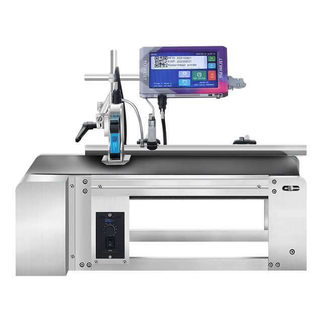 Kelier Factory Outlets Automatic Batch Inkjet Printer High Quality Batch Coding Machine Tij Online Ink Printer Commercial