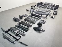 Nouveauté 2026 pour Mercedes Benz G Wagon W463 1990-2017, lifting au style W464 2024, kit carrosserie Bra-B800 avec phares LED