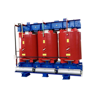 Transformador de potencia de 315KVA, piezas de transformador Toroidal de cobre 100%, voltaje de 20kv, 50Hz/60Hz, transformador seco de acoplamiento automático trifásico