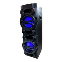 Altavoz Inalámbrico Portátil Mini de Diseño Moderno, Nuevo, con Pantalla LCD de 100 W, Luz LED Intermitente, Entrada para Guitarra, Ideal para Fiestas en Casa y Teatro