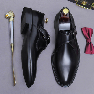 High End <b>Men's</b> Loafer <b>Shoes</b> Genuine Leather Dress Formal Pointed Toe <b>Shoes</b> for <b>Men</b> Fashion Versatile - Product Image 5
