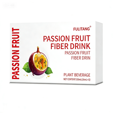 Passion Fruit Fiber Drink Fulitang High Dietary Fiber Prebiotics Refreshing Sweet Sour Taste Vitality Energy Ready Brew Anytime
