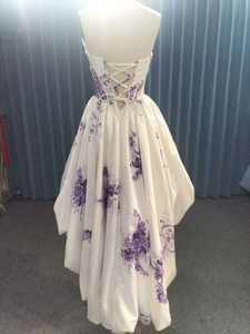 Vestido de Quinceañera Morado Estilo Princesa con Hombros Descubiertos y Apliques de Encaje 2023 Vestido Para 15 Años Largo hasta el Suelo con Cola de Barrido 9951 - Product Image 5