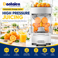 Presse-agrumes commercial en acier inoxydable, extracteur de jus d'orange électrique de type presse pour restaurant, presse-agrumes commercial