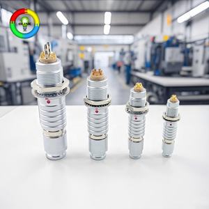 Kompakter medizinischer kreisförmiger 13-poliger gerader Stecker mit geradem Stecker der B-Serie - Product Image 1