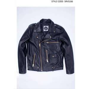 2025 Best Style Custom Genuine Leather Winter <b>Jacket</b> <b>Men</b> <b>Slim</b> <b>Fit</b> Comfortable Breathable Waterproof Reversible Leather <b>jackets</b> - Product Image 3