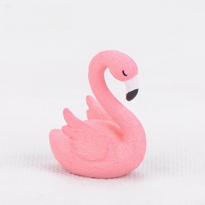 Figuras de Animales de Dibujos Animados, <span class=keywords><strong>Mini</strong></span> Adornos de Flamencos, <span class=keywords><strong>Mini</strong></span> Artesanías de Resina, Regalo para Escritorio, Jardín, Hogar, Decoración de Bonsái, Regalo para Niños - Product Image 2