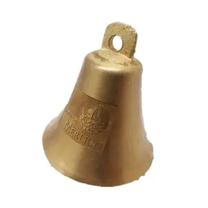 Outdoor metal craft large brass bronze church bell for sale