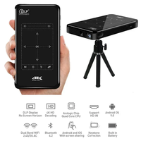 Salange P09 Mini projecteur DLP Support 4K Android Smartphone LED Portable Pocket Outdoor Movie Projector Home Cinéma Vidéo