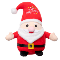 Offre Spéciale Noël : Poupées en Peluche Brodé en Coton PP Madame Père Noël – Cadeau Idéal pour les Fêtes de Noël