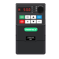 Variador de Frecuencia VFD Monofásico de 0.75KW, 1.5KW, 2.2KW, 220V, 50/60HZ, Control Vectorial, Transformador para Motor de Compresor
